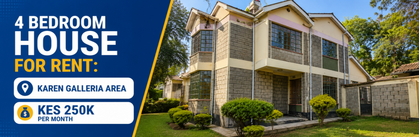 4 BEDROM HOUSE FOR RENT
