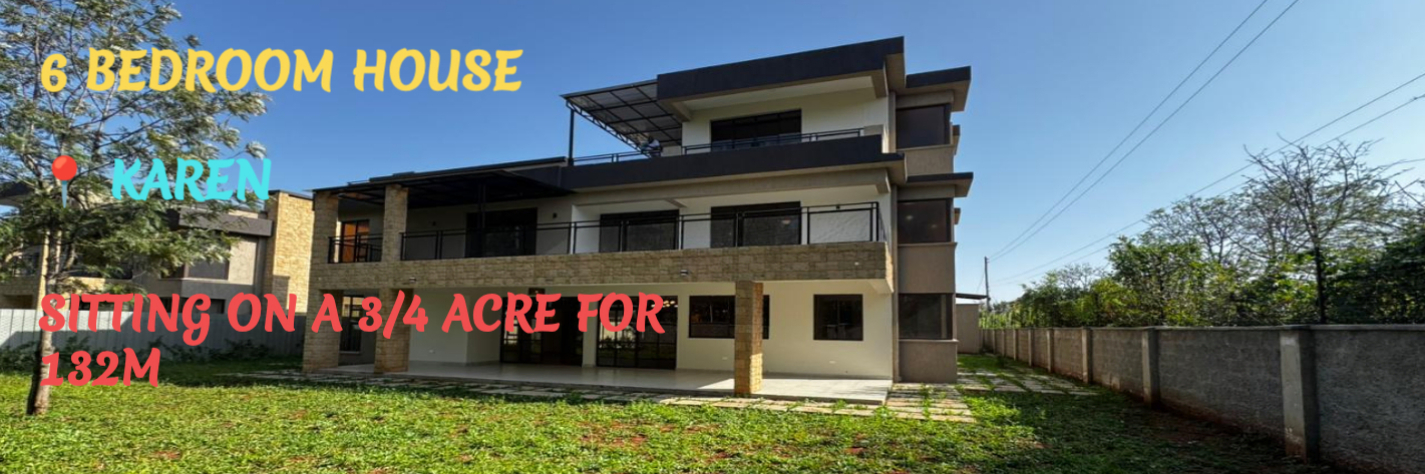 6 BEDROOM HOUSE